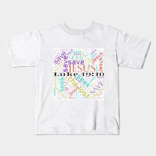 Seek and Save in White Kids T-Shirt